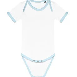 Baby Bio Kontrast Kurzarm-Body Sunshine