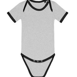 Baby Bio Kontrast Kurzarm-Body Sunshine