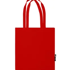 Bio Stofftasche mit langen Henkeln Fairtrade