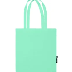 Bio Stofftasche mit langen Henkeln Fairtrade