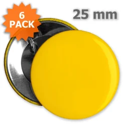 Button 25 mm - 6 Stück