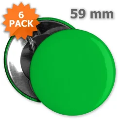 Button 59 mm - 6 Stück