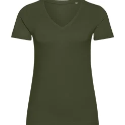 Frauen Bio T-Shirt mit V-Ausschnitt Inspire