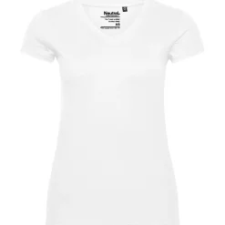 Frauen Bio-T-Shirt mit V-Ausschnitt