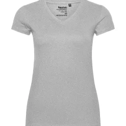 Frauen Bio-T-Shirt mit V-Ausschnitt