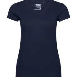 Frauen Bio-T-Shirt mit V-Ausschnitt