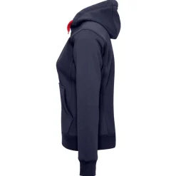 Frauen Doubleface Kapuzenjacke