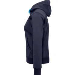 Frauen Doubleface Kapuzenjacke