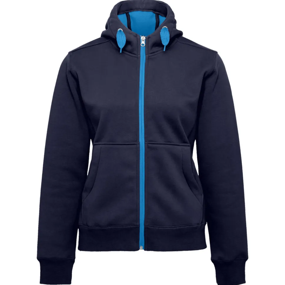 Frauen Doubleface Kapuzenjacke