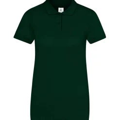 Frauen Fein-Piqué Eco Poloshirt 65/35