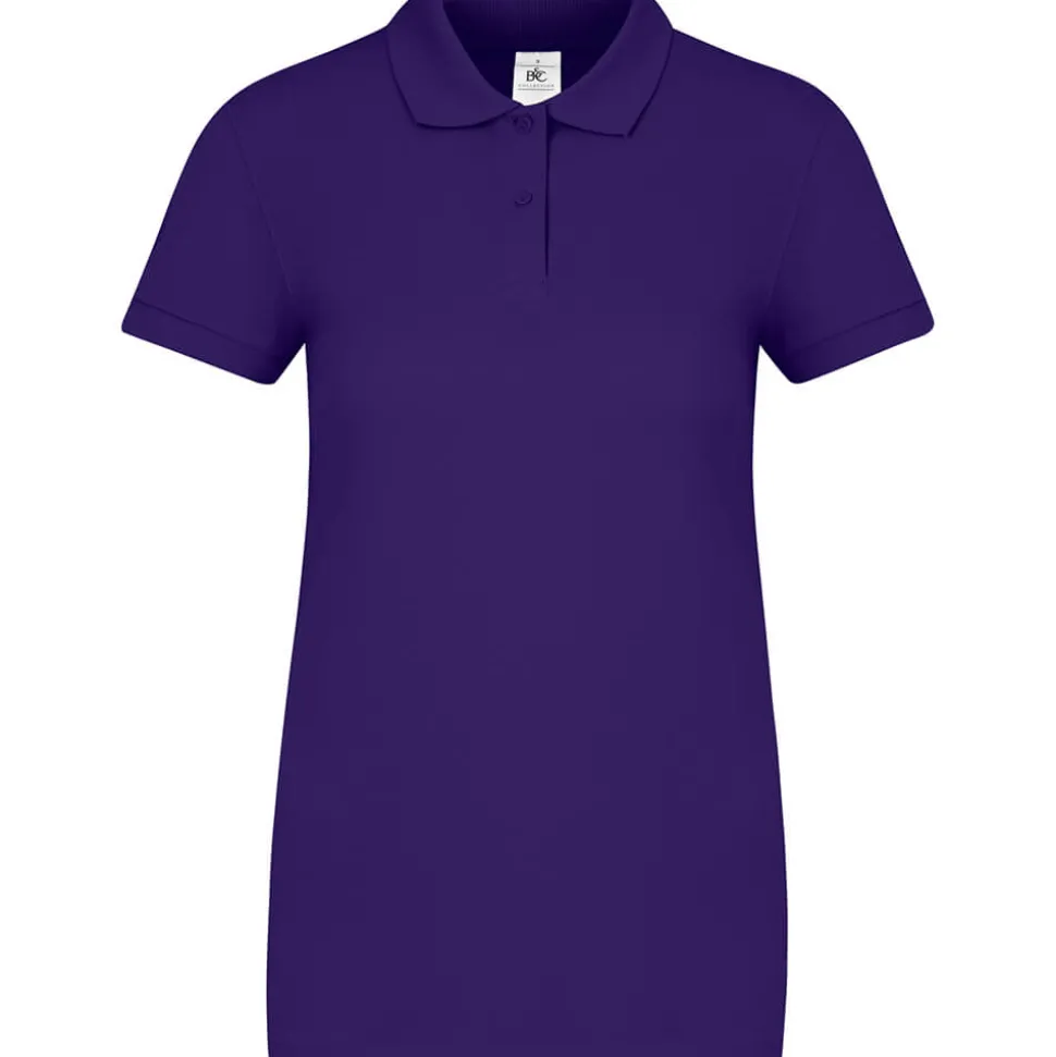 Frauen Fein-Piqué Poloshirt 180