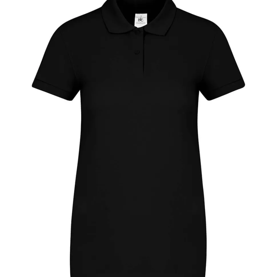 Frauen Fein-Piqué Poloshirt 180