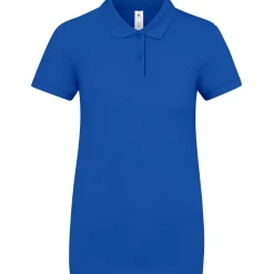 Frauen Fein-Piqué Poloshirt 210