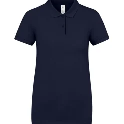 Frauen Fein-Piqué Poloshirt 210