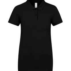 Frauen Fein-Piqué Poloshirt 210