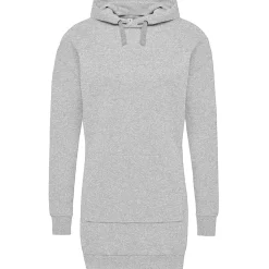 Frauen Kapuzenpullover-Kleid