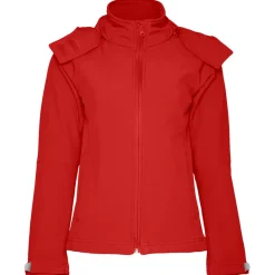 Frauen Kapuzen-Softshell Jacke