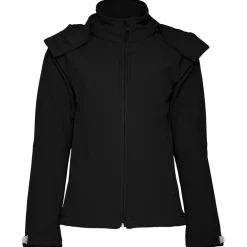 Frauen Kapuzen-Softshell Jacke