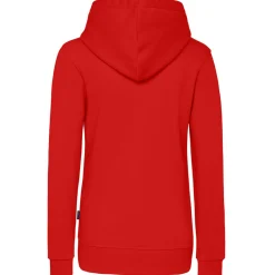 Frauen Kontrast Kapuzen-Sweatjacke - Fair4All