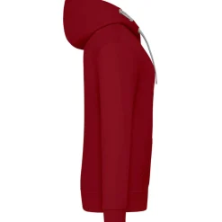 Frauen Kontrast Kapuzen-Sweatjacke - Fair4All