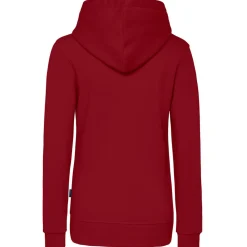 Frauen Kontrast Kapuzen-Sweatjacke - Fair4All
