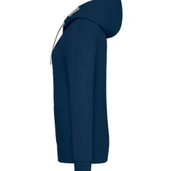 Frauen Kontrast Kapuzen-Sweatjacke - Fair4All