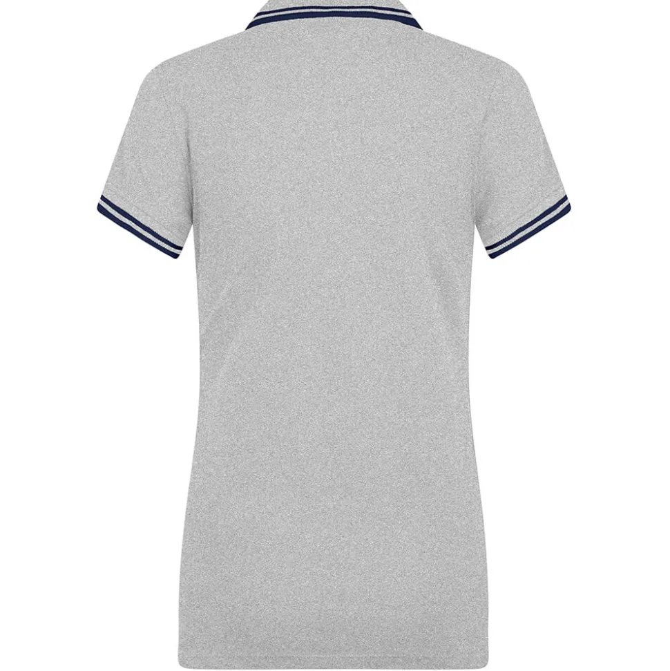 Frauen Kontrast Poloshirt Pasadena