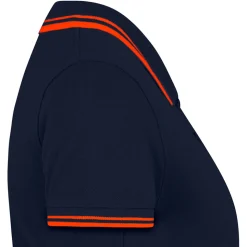 Frauen Kontrast Poloshirt Pasadena