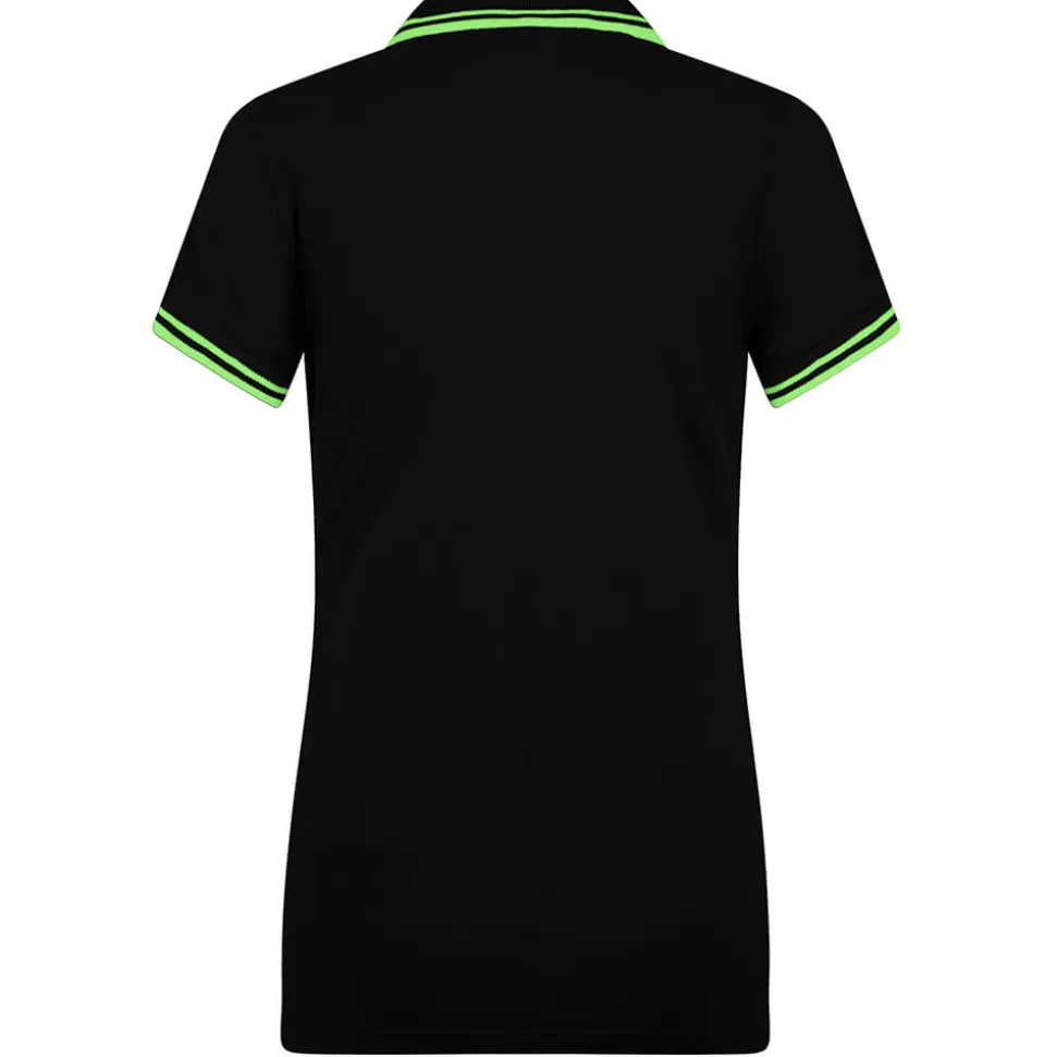 Frauen Kontrast Poloshirt Pasadena