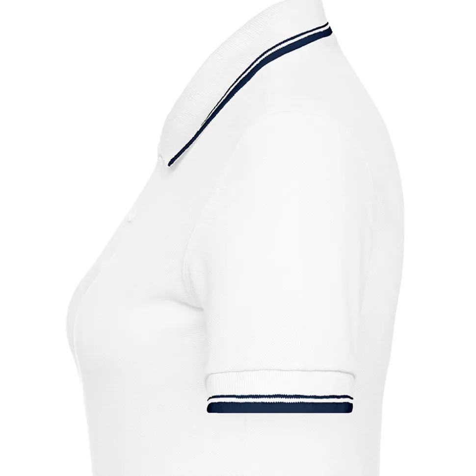 Frauen Kontrast Poloshirt Practice