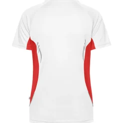 Frauen Kontrast V-Ausschnitt TOPCOOL® Laufshirt