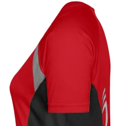 Frauen Kontrast V-Ausschnitt TOPCOOL® Laufshirt