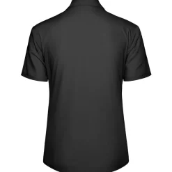 Frauen Kurzarm Popeline-Bluse