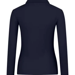 Frauen Langarm Piqué Poloshirt ID.001