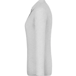 Frauen Langarm Piqué Poloshirt ID.001