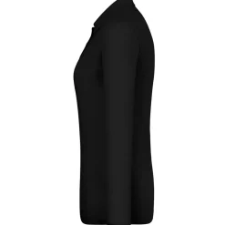 Frauen Langarm Piqué Poloshirt ID.001