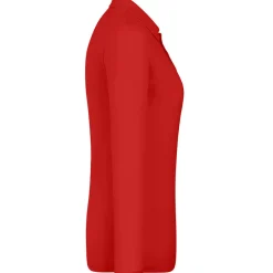 Frauen Langarm Piqué Poloshirt ID.001