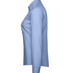 Frauen Langarm Popeline-Bluse