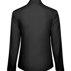 Frauen Langarm Popeline-Bluse