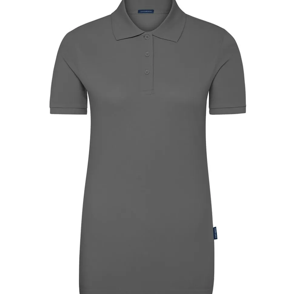 Frauen Poloshirt Luxury in Übergröße - Fair4All