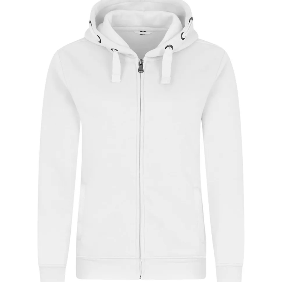Frauen Premium Kapuzen-Sweatjacke 70/30 Mischgewebe in Übergröße