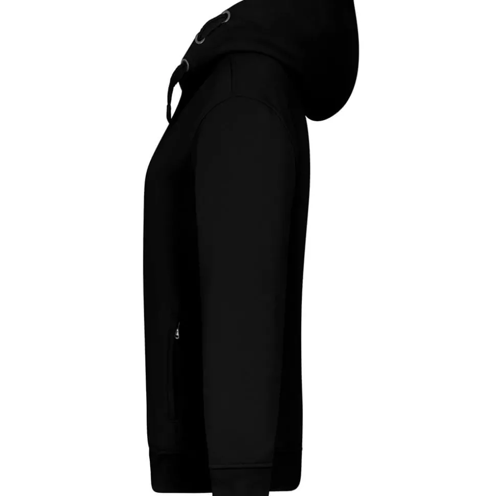 Frauen Premium Kapuzen-Sweatjacke 70/30 Mischgewebe in Übergröße