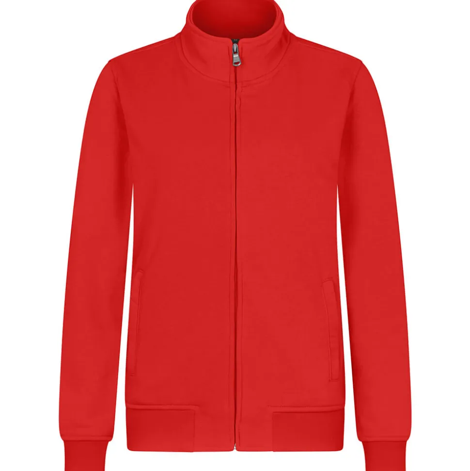 Frauen Premium Sweatjacke French Terry 70/30 Mischgewebe