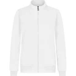 Frauen Premium Sweatjacke French Terry 70/30 Mischgewebe in Übergröße
