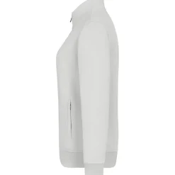 Frauen Premium Sweatjacke French Terry 70/30 Mischgewebe in Übergröße