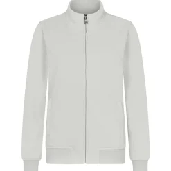 Frauen Premium Sweatjacke French Terry 70/30 Mischgewebe in Übergröße