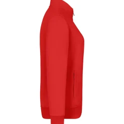 Frauen Premium Sweatjacke French Terry 70/30 Mischgewebe in Übergröße