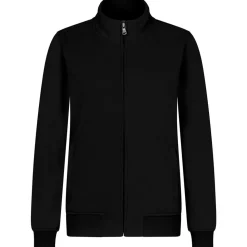 Frauen Premium Sweatjacke French Terry 70/30 Mischgewebe in Übergröße