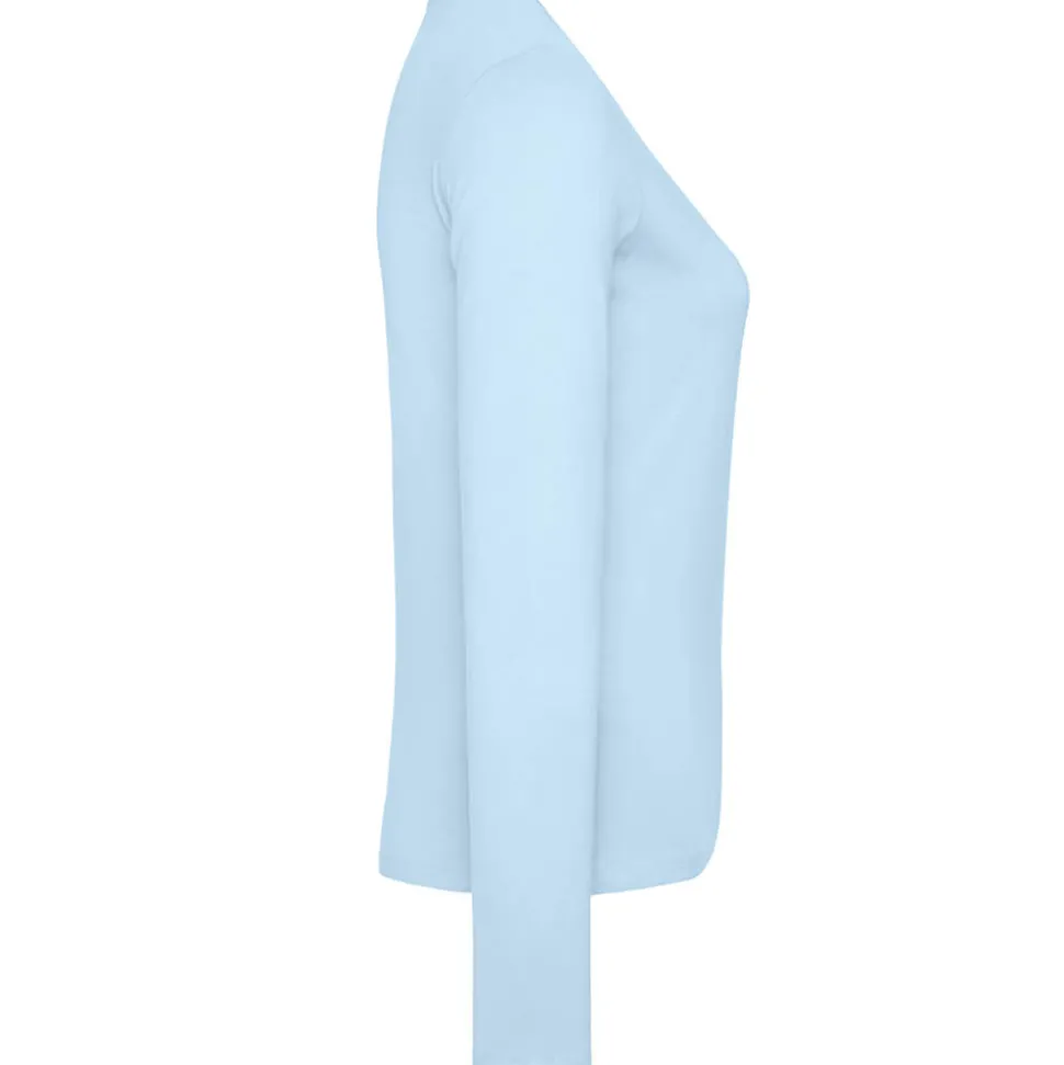 Frauen Rundhals Langarmshirt