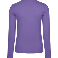 Frauen Rundhals Langarmshirt
